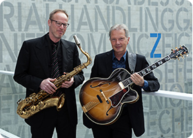 Jazz Duo Firmenfest Geburtstag Apero Konzert